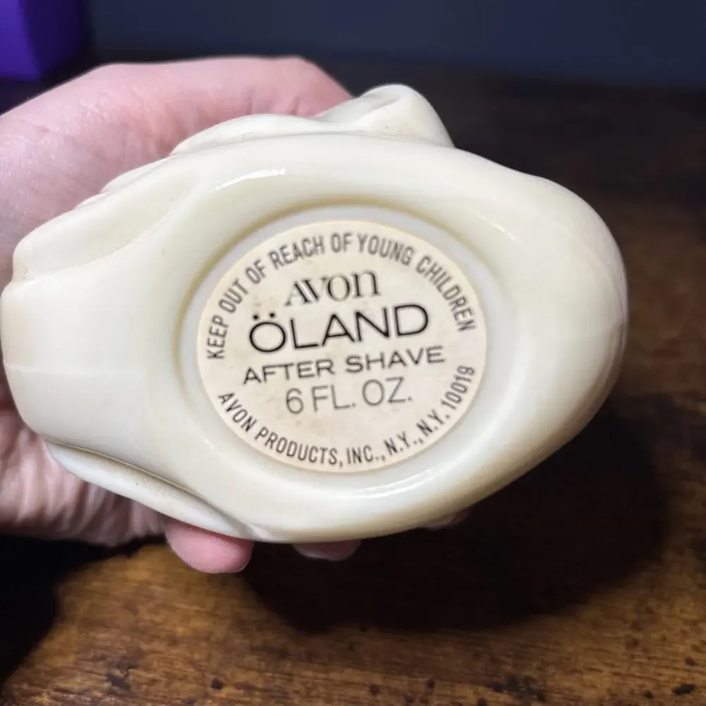 Vintage Avon BULLDOG PIPE Wild Country After Shave 6 oz. Filled